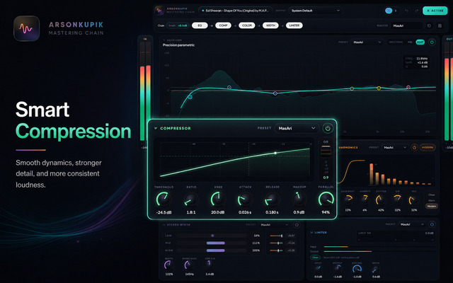 ArSonKuPik smart compression module screenshot