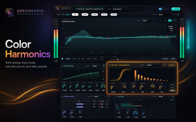 ArSonKuPik color harmonics module screenshot