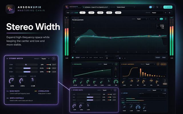 ArSonKuPik stereo width module screenshot