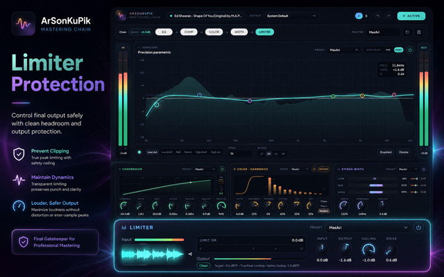 ArSonKuPik limiter protection module screenshot